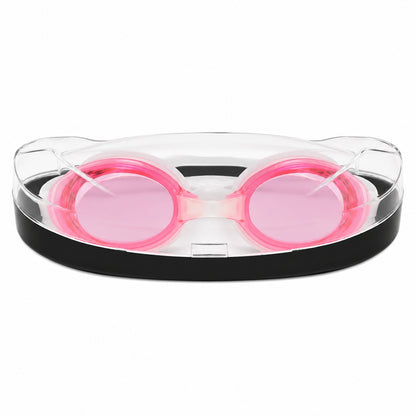 Ochelari de Înot pentru Copii Roz – Reglabili, Anti-Aburire și Protecție UV