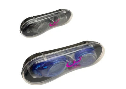 Ochelari de inot SHUIJINGLING cu protectie UV si anti-aburire 14.5x4cm, pentru adulti si copii , ambalaj premium,