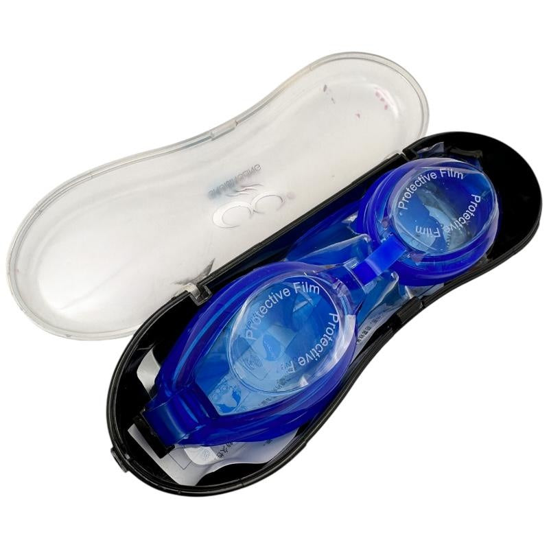 Ochelari de inot SHUIJINGLING cu protectie UV si anti-aburire 14.5x4cm, pentru adulti si copii , ambalaj premium,