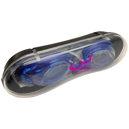 Ochelari de inot SHUIJINGLING cu protectie UV si anti-aburire 14.5x4cm, pentru adulti si copii , ambalaj premium,