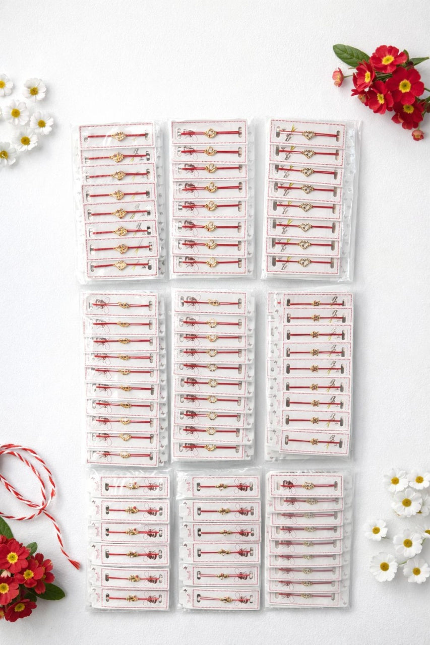 Oferta 9 Seturi a cate 24 Bratari Martisor reglabile, diverse modele, Cadou 1 Martie