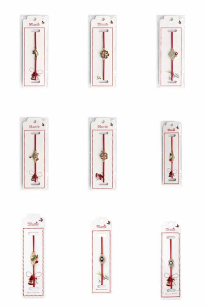 Oferta 9 Seturi a cate 24 Bratari Martisor reglabile, diverse modele, Cadou 1 Martie