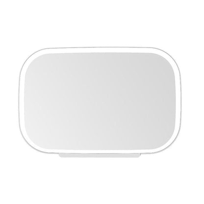Oglinda cosmetica auto LED pentru parasolar, touch, 3 moduri lumina, reincarcabila USB