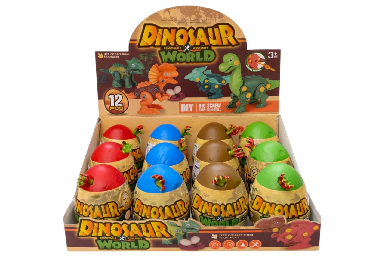 Ou surpriza Dinosaur World cu figurina dinozaur pentru copii