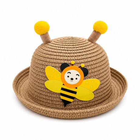 Palarie de Vara Maro pentru Copii, cu Design Albina si Protectie UV