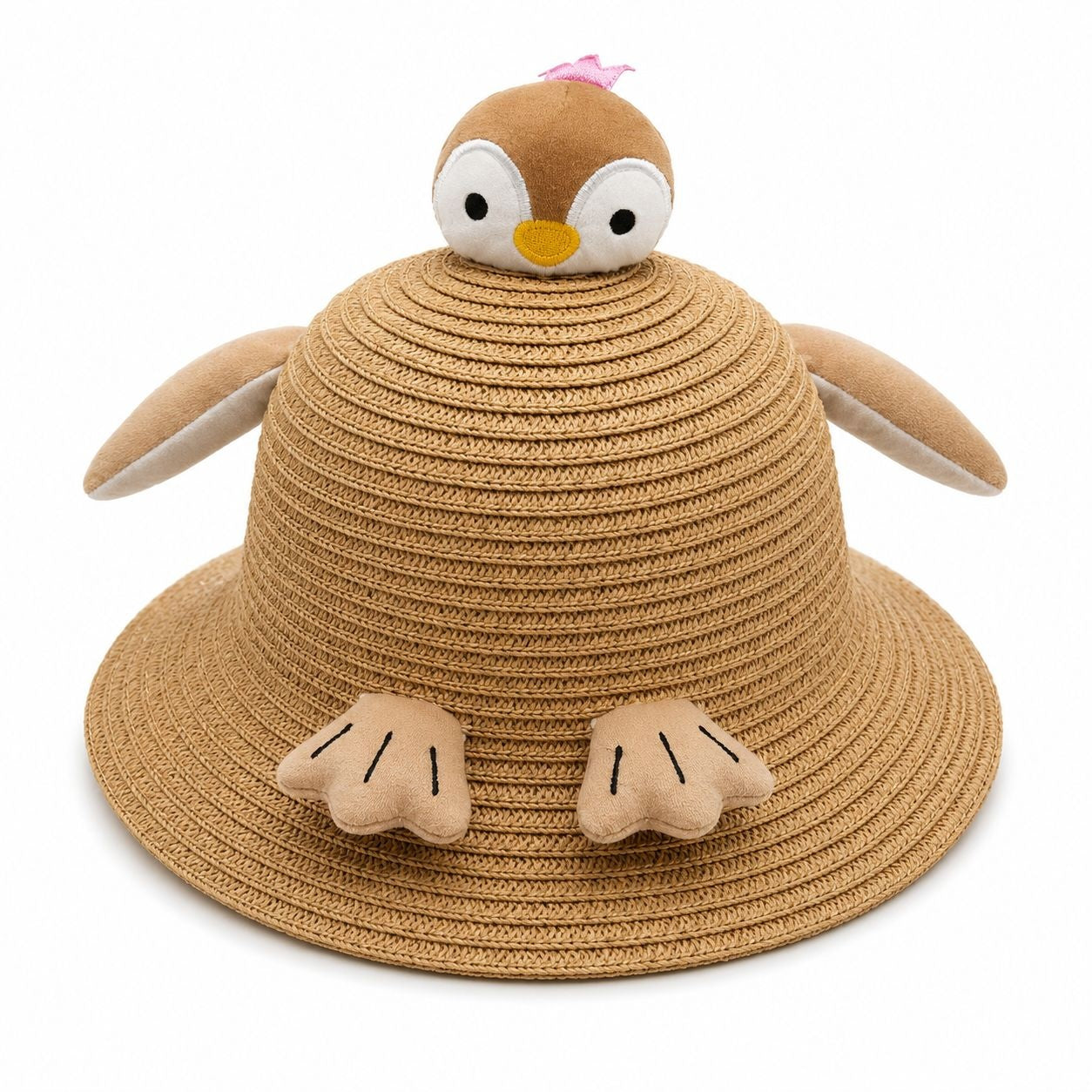 Palarie de Vara Maro pentru Copii, cu Design Pinguin si Protectie UV