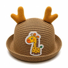 Palarie de Vara Maro pentru Copii cu Girafa, Protectie UV si Design Adorabil