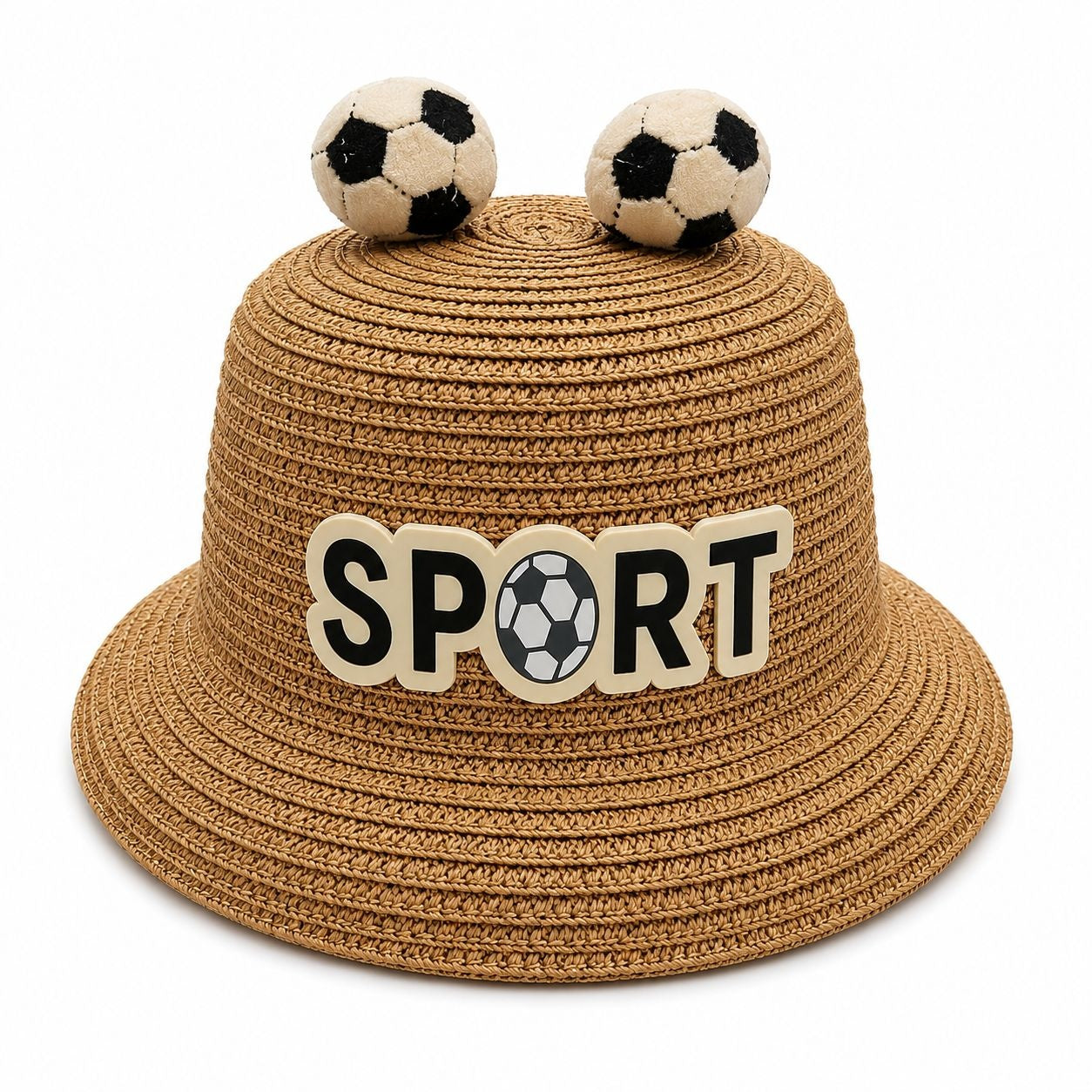 Palarie de Vara Maro Sport pentru Copii, cu Design Minge Fotbal si Protectie UV