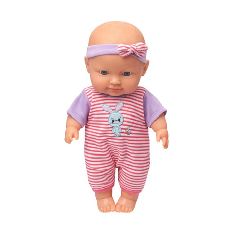 Păpușă Bebelus , Material Textil și Plastic, 22.5 cm, Îmbrăcăminte Detașabilă