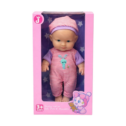 Păpușă Bebelus , Material Textil și Plastic, 22.5 cm, Îmbrăcăminte Detașabilă