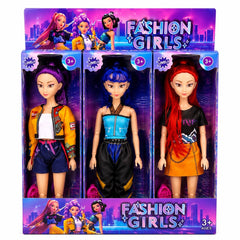 Păpușă Fashion Girls 30 cm, Model Aleatoriu, Articulații Mobile, 3+ Ani