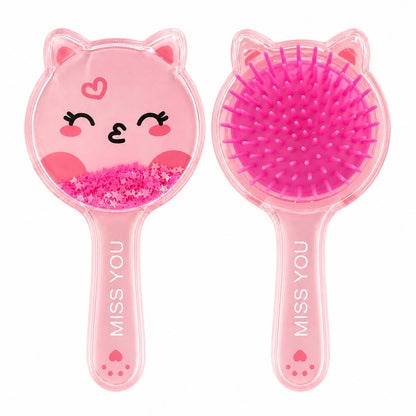 Perie de Păr, 15cm, model dragut cu stelute – Diverse Modele