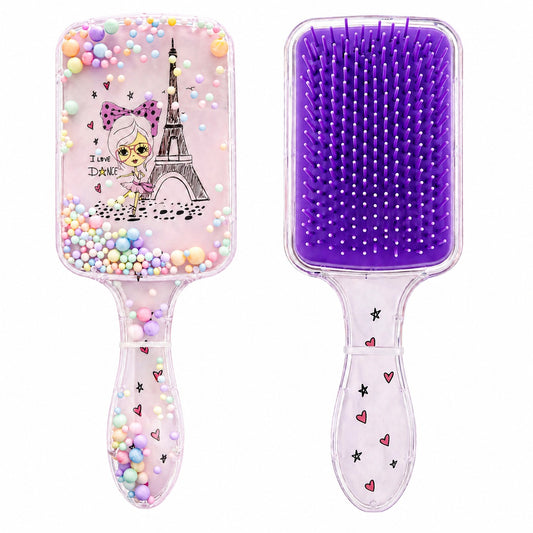 Perie de Păr colorata, 15cm, Diverse Modele – Descurcare Ușoară