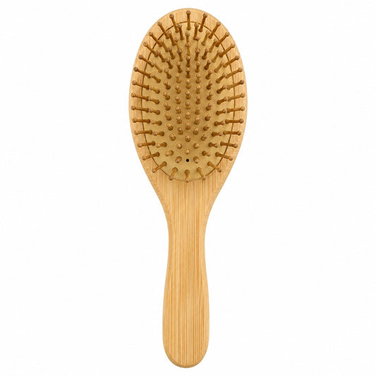 Perie de Păr din lemn de Bambus – Descurcare Delicată și Îngrijire Naturală
