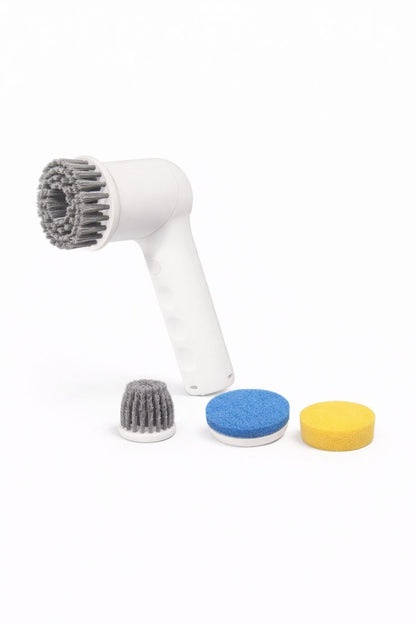 Perie electrica de curatare 4 in 1, rotatie 360°, accesorii multiple, reincarcabila