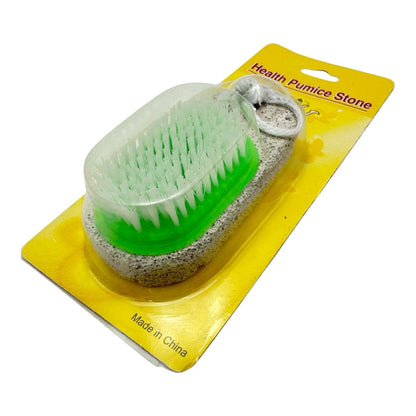 Piatra ponce cu perie, calitate superioara, multicolora , Exfoliere delicata si ingrijire picioarelor,
