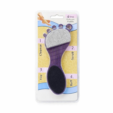 Pilă pentru Călcâie 4 in 1, Pedicure Paddle pentru Îngrijirea Tălpilor
