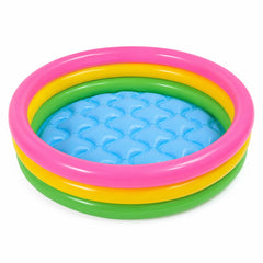 Piscină Gonflabilă pentru Copii 68 cm – Piscină Inflabilă Rotundă Multicoloră, PVC Rezistent