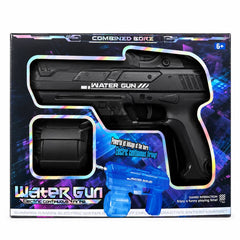 Pistol cu Apă Electric pentru Copii, Reîncărcabil USB, Tragere Automată Continuă, Rezervor Tip Tambur, culoare aleatorie