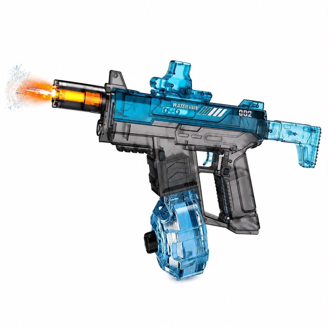 Pistol cu Apă Electric Reîncărcabil USB, Tragere Continuă, 30 cm, Model Aleatoriu