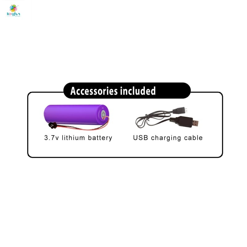 Pistol electric cu apa pentru copii, mini water gun reincarcabil USB, rezervor sticla, roz