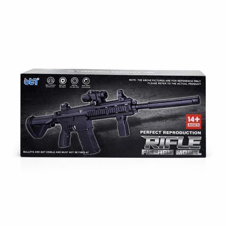 Pistol electric de jucarie BLG-057 cu efecte sonore si luminoase