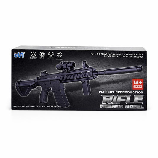 Pistol electric de jucarie BLG-057 cu efecte sonore si luminoase