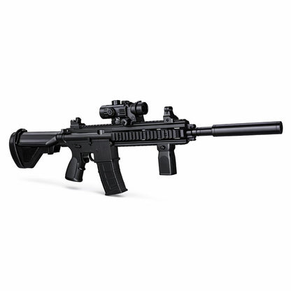 Pistol electric de jucarie BLG-057 cu efecte sonore si luminoase