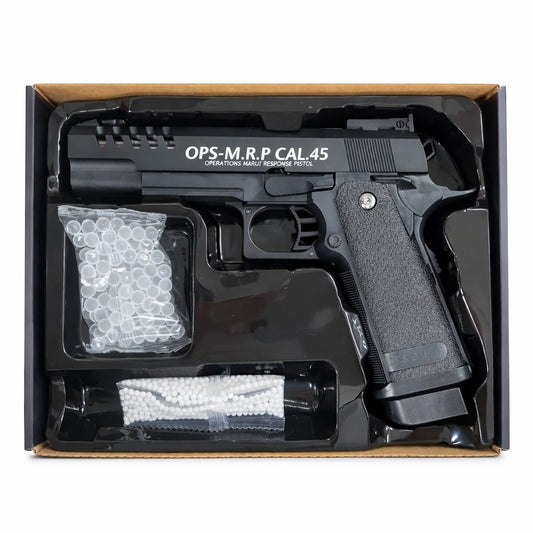 Pistol jucarie tip air sport, model realist, design ergonomic, negru