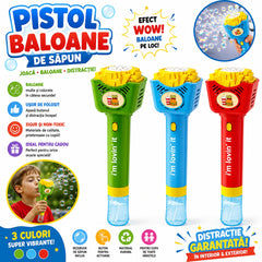 Pistol pentru Baloane de Apa, Jucarie de Vara cu Rezervor, Model Colorat pentru Copii