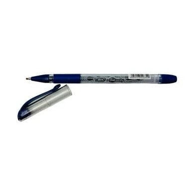 Pix cu gel Bic Gel-ocity 0.5mm, albastru , scriere rapida si precisa pentru birou si scoala,