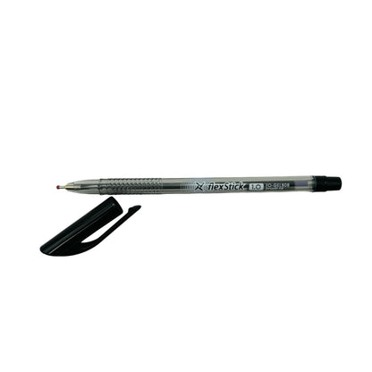 Pix cu Gel Flex Stick FO-GELB08 Negru 1.0mm , pentru Birouri si Scoli,