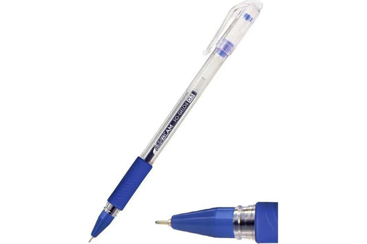 Pix cu Gel Flexoffice Sun Beam FO-GEL04 Albastru 0.5mm , pentru Scriere Fina si Confortabila,