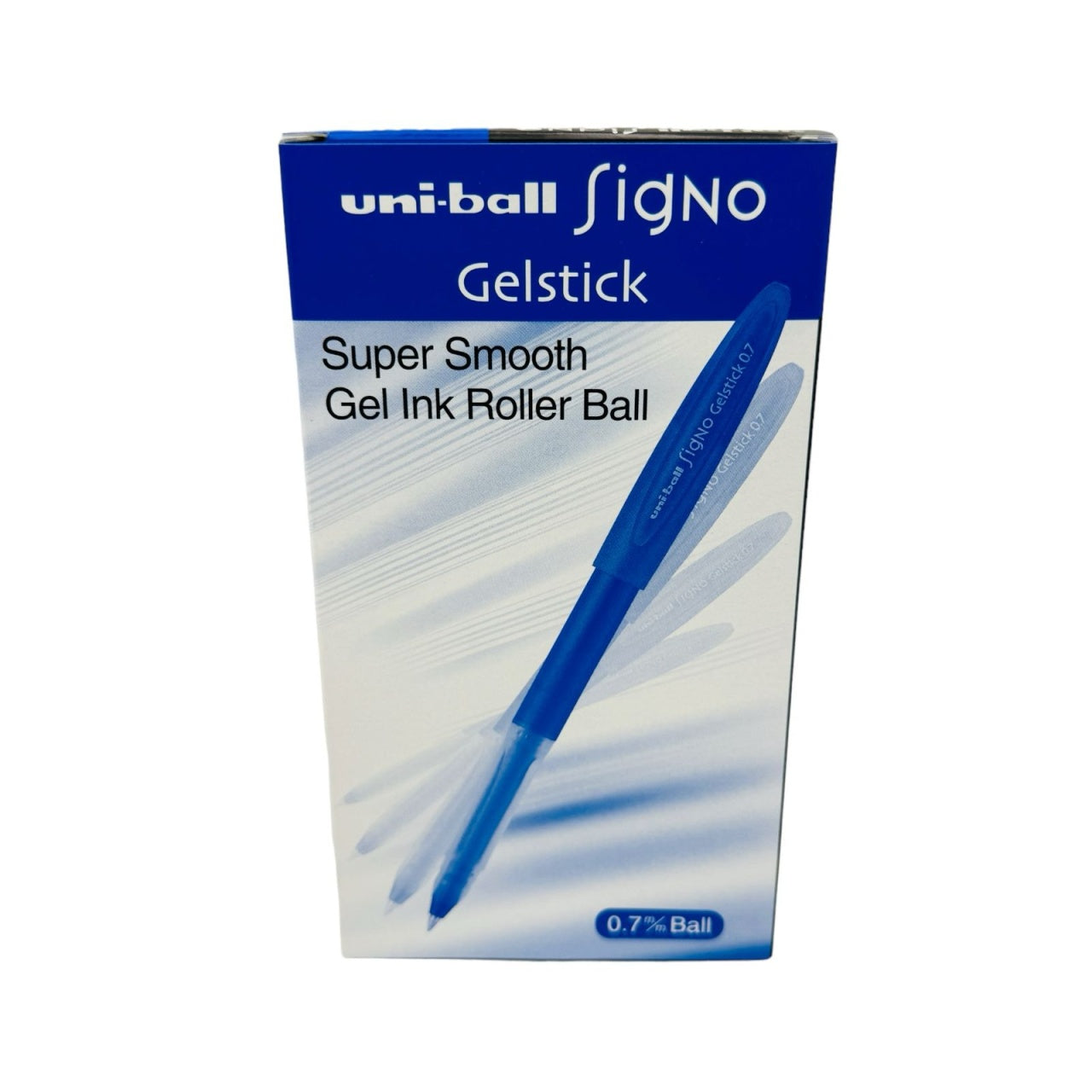Pix cu gel Uniball Signo UM-170, 0.7mm, albastru , scriere fluida si eleganta pentru uz zilnic,