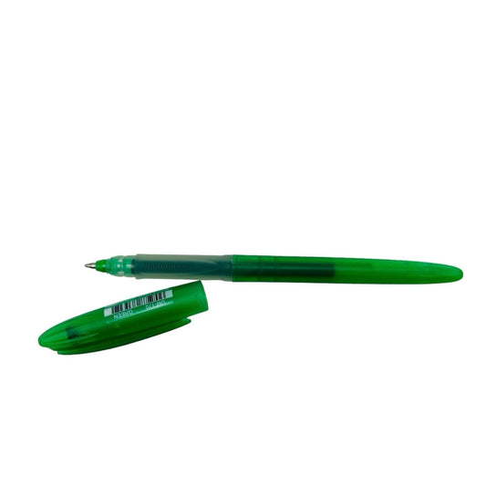Pix cu gel Uniball Signo UM-170, 0.7mm, verde , scriere fluida si evidenta pentru notite si documente,