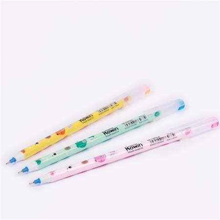 Pix Flexoffice Rowin FO-063, albastru 0.6mm - design atractiv si scriere fluida,