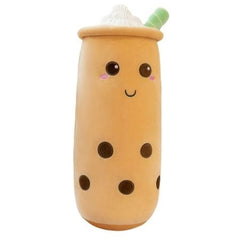 Plus Boba Maro 100 cm , Perna Gigant Kawaii, Jucarie XXL Pufoasa, Cadou Pentru Copii