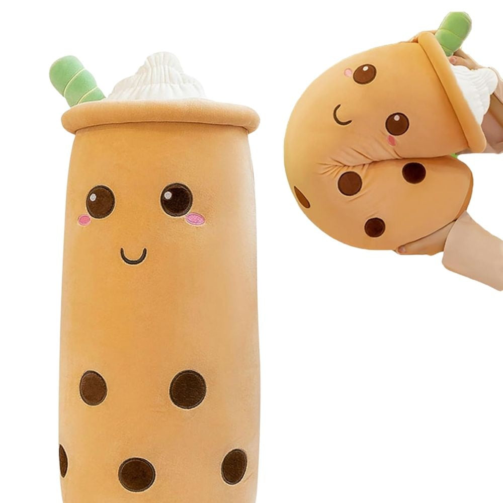 Plus Boba Maro 100 cm , Perna Gigant Kawaii, Jucarie XXL Pufoasa, Cadou Pentru Copii