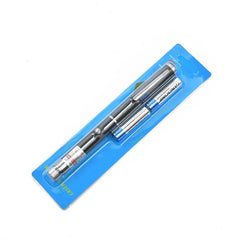 Pointer laser verde puternic model stelar si clip metalic, baterii incluse