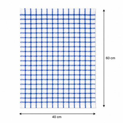 Prosop de Bucătărie din Bumbac 40x60 cm – Prosop Absorbant în Carouri, Diverse culori