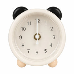 Pușculiță alba cu ceas, 12 cm, din plastic