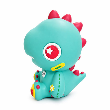Pușculiță dinozaur albastru 22 cm – design simpatic pentru copii