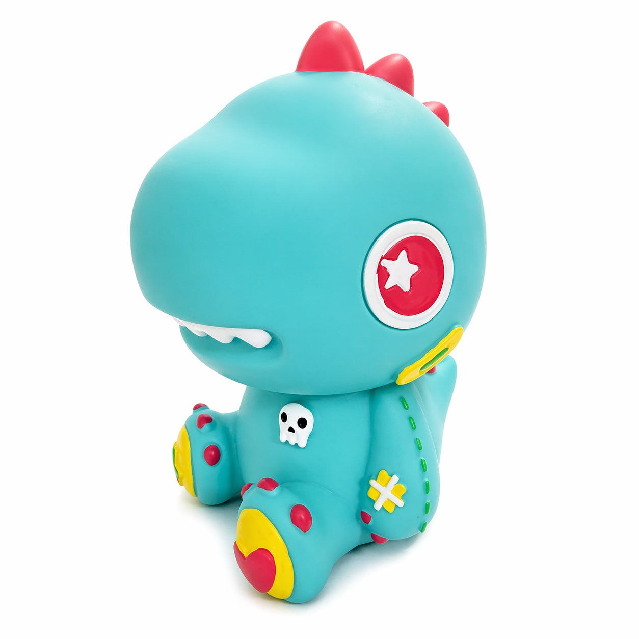 Pușculiță dinozaur albastru 22 cm – design simpatic pentru copii