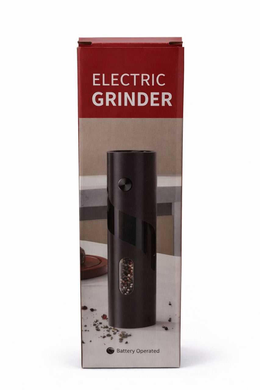 Râșniță electrică Nicky Homeware pentru bucătărie, plastic, negru elegant