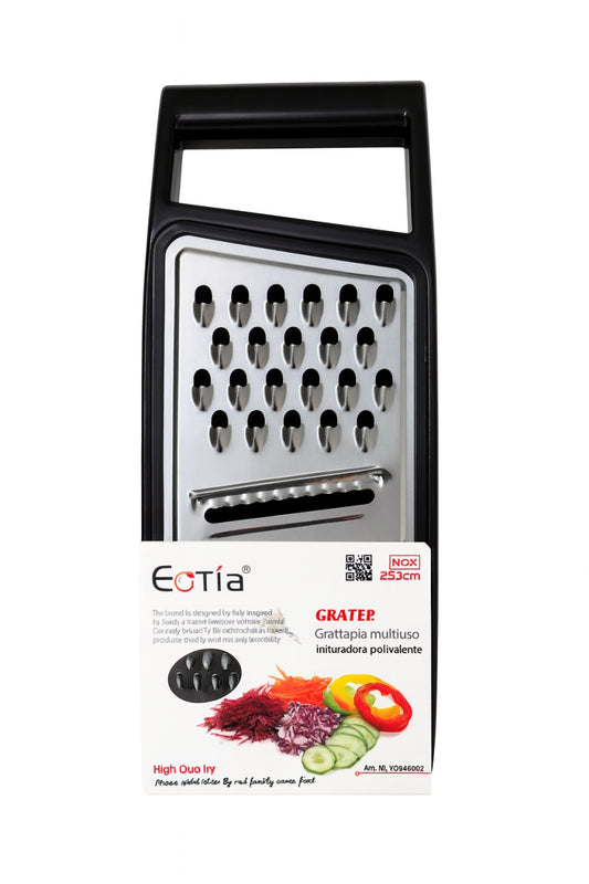 Rasnita multifunctionala Ectia, inox, design ergonomic, pentru legume si fructe