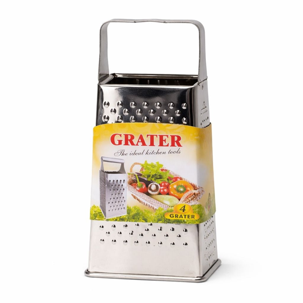 Razatoare bucatarie inox cu 4 fete 20x8.5 cm, razatoare multifunctionala din otel inoxidabil