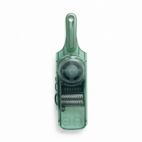 Razatoare multifunctionala legume cu lame interschimbabile si feliere reglabila, Verde