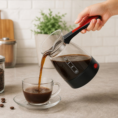 Recipient Electric pentru Cafea, Cana Electrica 0.8L, 14x16 cm