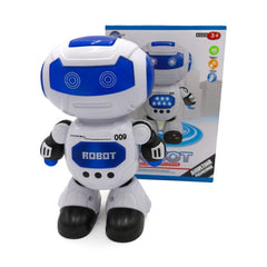 Robot Dansator 22x14 cm , Lumini, Sunete, Miscare, Functioneaza pe Baterii