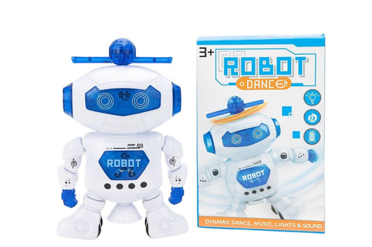 Robot dansator cu lumini si muzica , jucarie interactiva pentru copii 3+